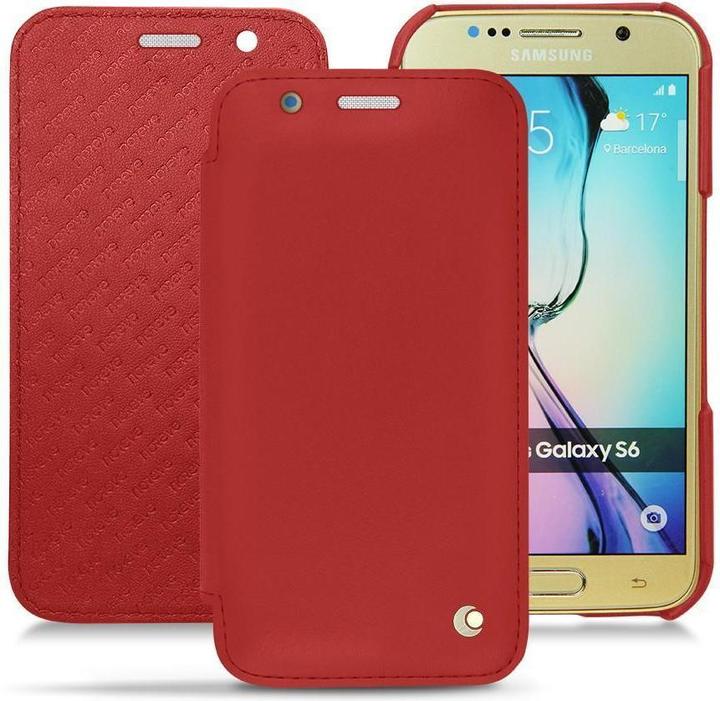 Productafbeelding Noreve Lederen omslag horizontaal (Samsung Galaxy S6)