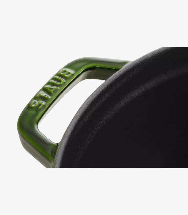 Immagine prodotto Staub Tostapane verde (28 cm, Pirofila + casseruola, Ghisa)