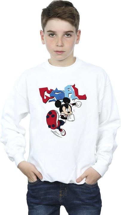 Immagine prodotto Disney Mickey Mouse Goal Striker Pose Felpa Ragazzi (140, 146)