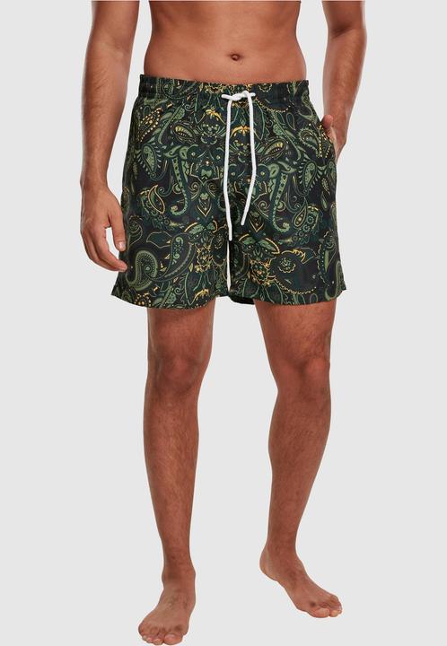Actual product image Urban Classics Paisley Swim Shorts (L)