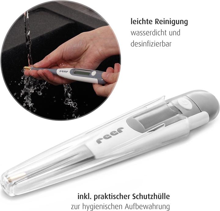 Produktbild Reer Digitales Fieberthermometer ExpressTemp Pro (Achselhöhle, Mund, Rektal)