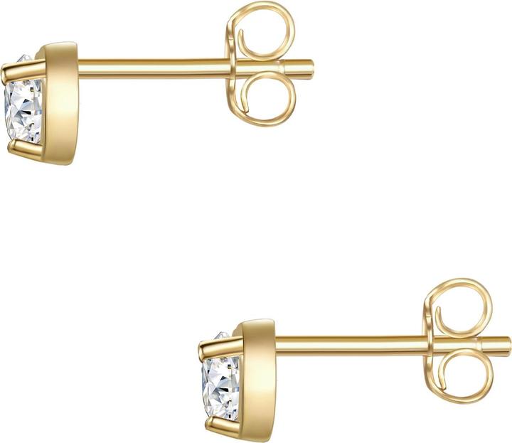 Produktbild Glanzstücke München Damen Herz Sterling Silber Topas gelbgold - 31462 (Sterling Silber)