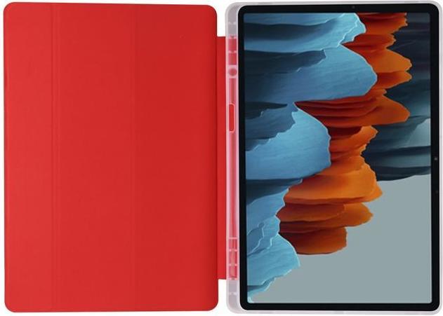 Actual product image MU Classic Triple foldable case with stylus holder (Galaxy Tab S7+)