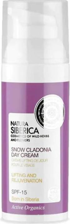 Actual product image Natura Siberica Snow Cladonia Natural Day Cream Active Organics 50ml (50 ml, Day cream)