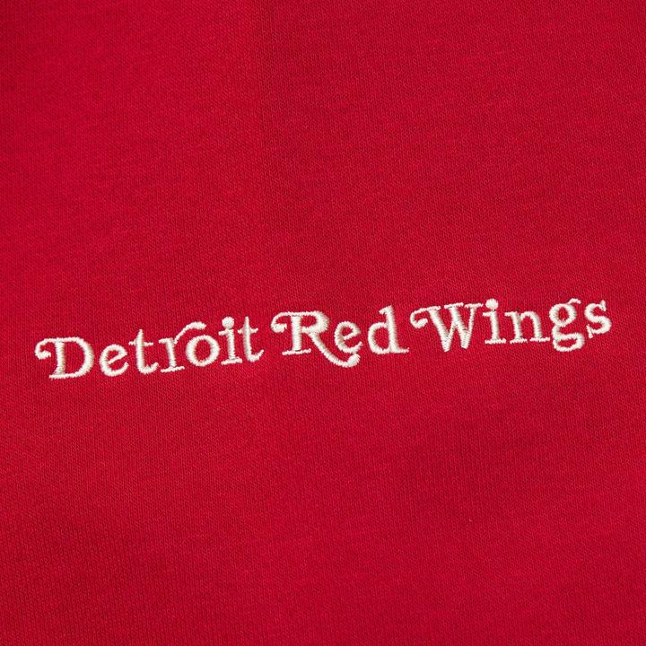 Actual product image Mitchell & Ness M&N Detroit Red Wings NHL Lace-Up Heritage Hoody - L (L)