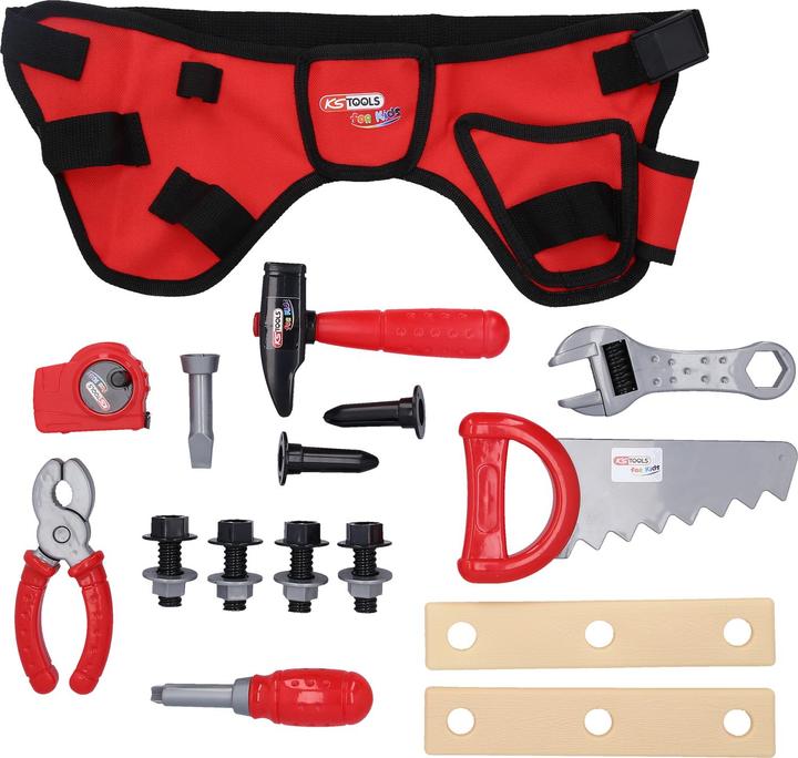 Immagine prodotto KS Tools Set di attrezzi con cintura per bambini, 20 pezzi.