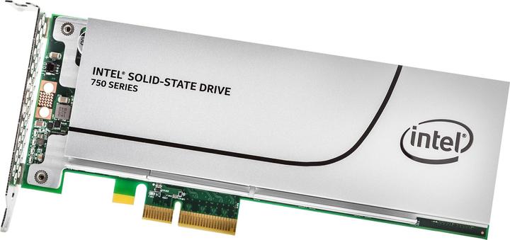 Produktbild Intel SSD 750 Series, NVMe (1200 GB, PCI-Express)