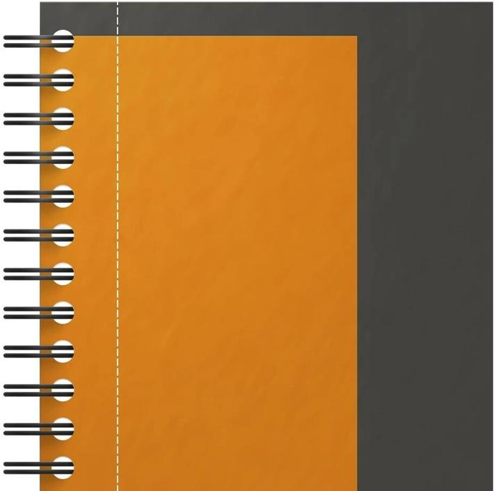 Actual product image Oxford International Notebook (B5, Checked, Soft cover)