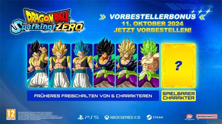 Actual product image Bandai Namco Dragon Ball: Sparking! Zero (Xbox Series X, FR, DE, IT)