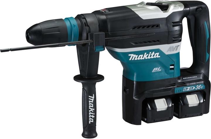 Image du produit Makita Marteau combiné sans fil 2x18V SDS-Max DHR400PG2U (Fonctionnement sur batterie)