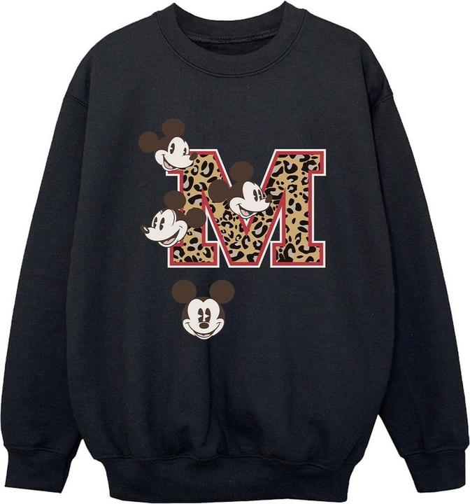 Actual product image Disney Boys Mickey Mouse M Faces Sweatshirt (140, 146)