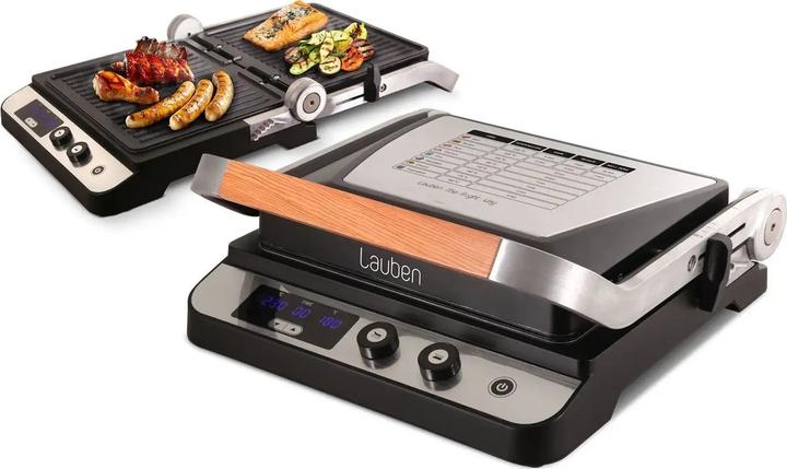 Image du produit Lauben Gril de contact LBNCG2000SB avec puissance 2000W noir