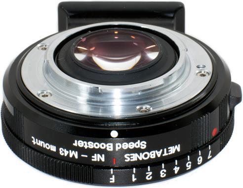 Produktbild Metabones Speed Booster Nikon G/F - MFT