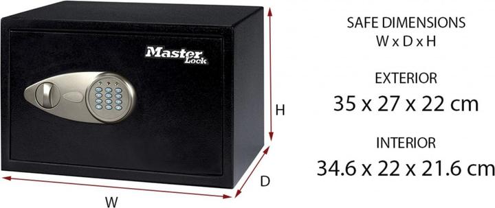 Produktbild Master Lock Sicherheitssafe (16.44 l)
