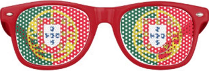 Image du produit PhoneLook Sunglasses équipe national Lunettes de soleil style Wayfarer sans protection UV Portugal