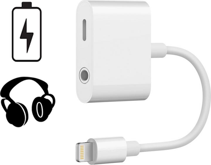 SIGN Lightning to 3.5mm Adapter for Sound & Charging (Lightning, 3.5mm jack)