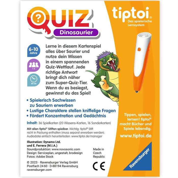 Actual product image tiptoi Quiz Dinosaurier (German)