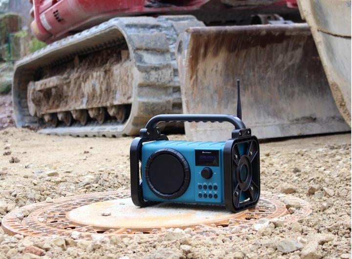 Actual product image Soundmaster Construction site radio DAB80 (DAB+, VHF, Bluetooth)