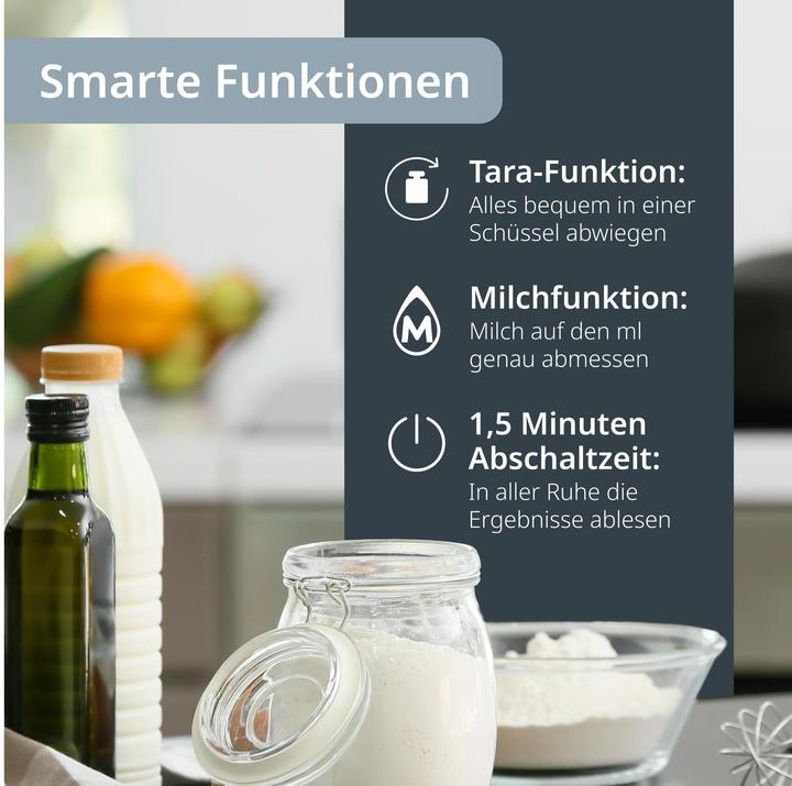 Actual product image ADE Kitchen scales Julia light grey