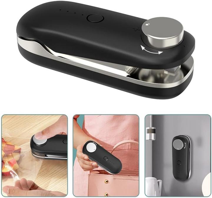 Immagine prodotto Dongker Mini Bag Sealer mit Cutter und USB-Aufladung