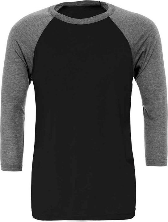 Canvas TShirt Baseball 34 Ärmel