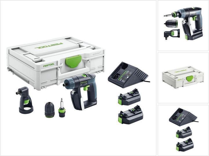 Immagine prodotto Festool Set CXS 2.6 (Batteria ricaricabile)