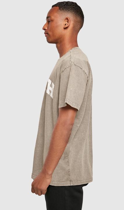 Image du produit Merchcode Munich Wording - Acid Washed Oversize Tee - 113017 (3XL)