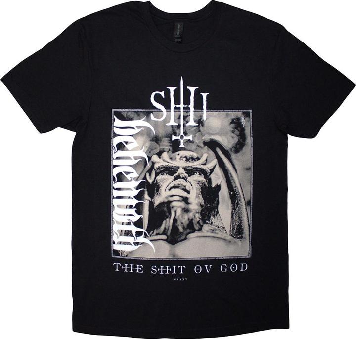 Produktbild Behemoth The Shit Ov God Vertical Logo Cover TShirt (XL)