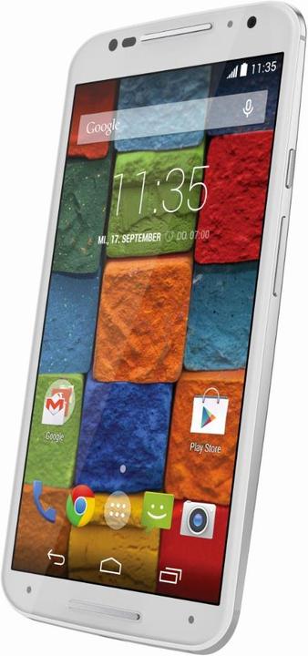 Produktbild Motorola Moto X 2nd Gen (Weiss, Bambus, 5.20", 13 Mpx, 4G)