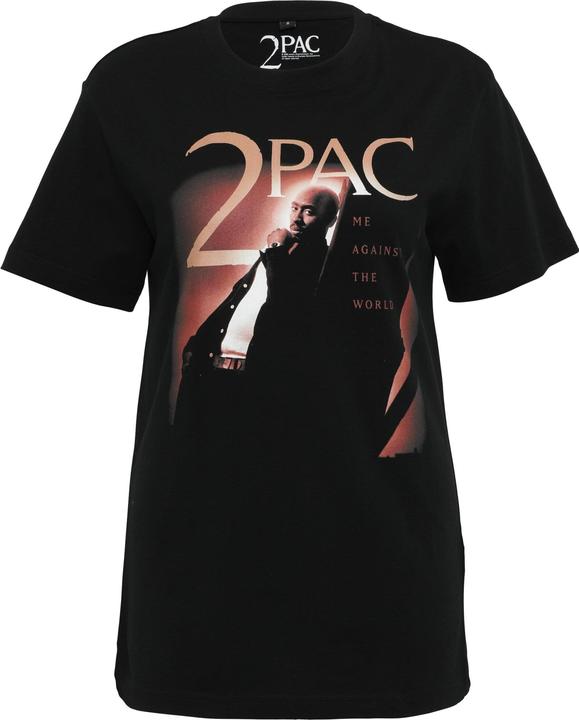 Mister Tee Ladies Tupac Me Against The World Cover Tee