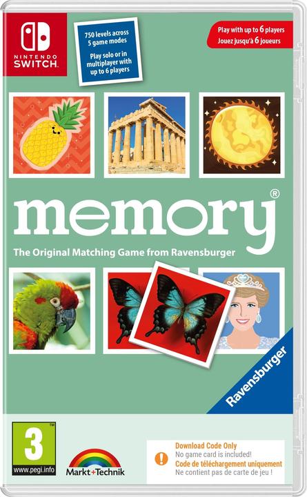 Actual product image Mindscape RAVENSBURGER: MEMORY (Code In A Box) (Switch, Switch Lite, Switch OLED)