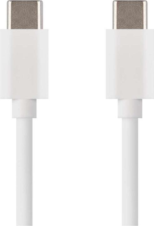 Produktbild Emos USB Kabel 2.0 C Stecker - USB 2.0 C Stecker 1m, weiss (1 m, USB 2.0)