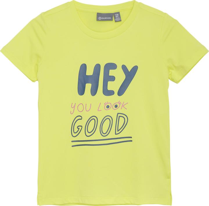 Color Kids COT-shirt W. Print -S/S, Girl 741410
