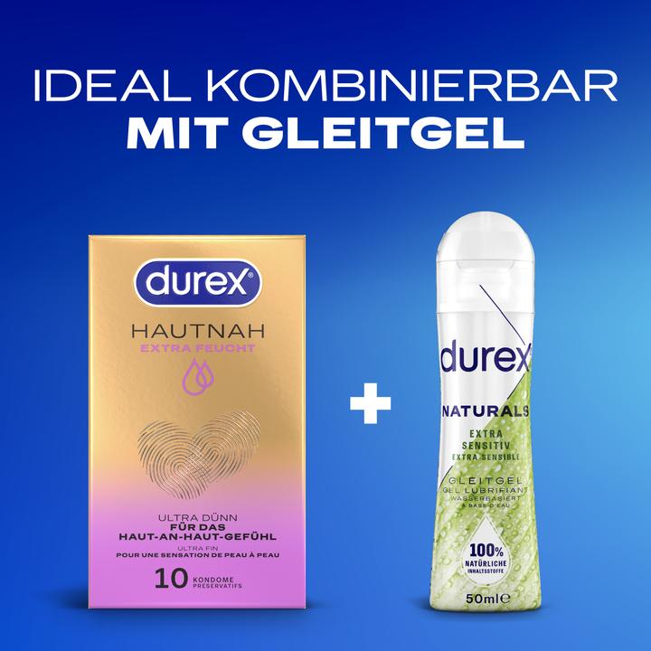 Actual product image Durex Extra moist (10 pcs.)