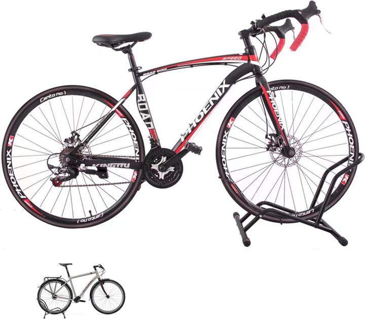 Image du produit Cbx Freistehender Boden Fahrradständer, Fahrradhalter für Vorderrad oder Hinterrad