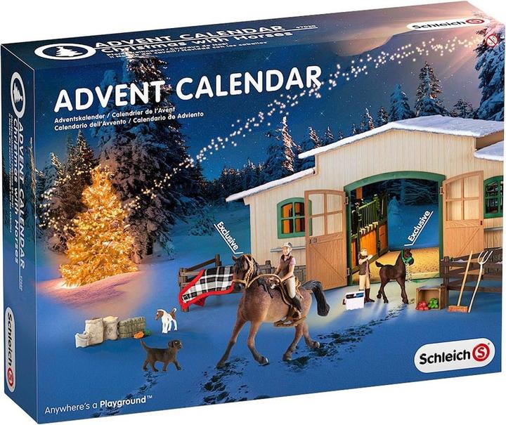 Produktbild Schleich Adventskalender Reiterhof