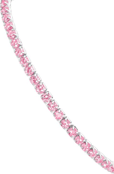 Produktbild Thomas Sabo Tennisarmband mit pinkfarbenen Steinen (19 cm, 925 Sterlingsilber)