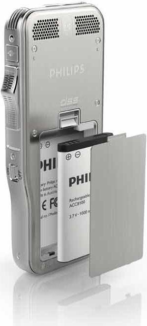 Actual product image Philips ACC8100 Battery for Pocket Memo
