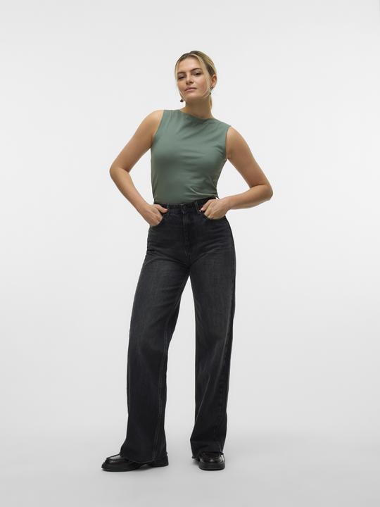 Immagine prodotto Vero Moda VMKATHY Hohe Taille Weiter Beinschnitt Jeans Weit geschnitten (28)