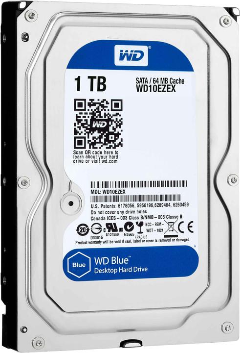 Image du produit WD Blue 7200rpm (1 To, 3.5", CMR)