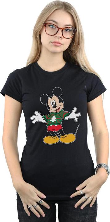 Produktbild Disney Mickey Mouse Christmas Jumper Stroke TShirt (XL)