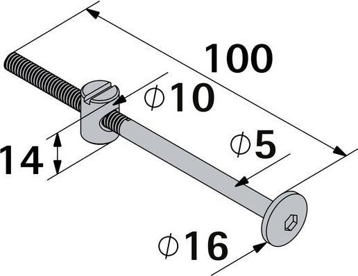 Produktbild Hettich Verbindungsbeschlag (Verbindungsbeschlag, 4 Stk.)