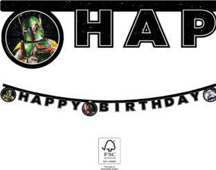 Immagine prodotto Procos Catena di lettere di Buon Compleanno Star Wars Galaxy