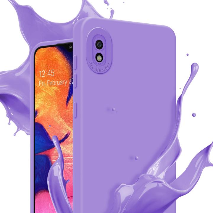 Actual product image Cadorabo Case for Samsung Galaxy A10 in TPU Fluid LM162 Style (Samsung Galaxy A10)