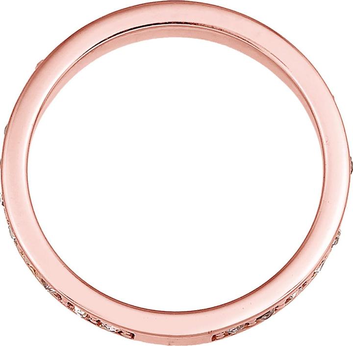 Image du produit Elli Anneau de ruban, anneau de cristal (52, Argent 925)