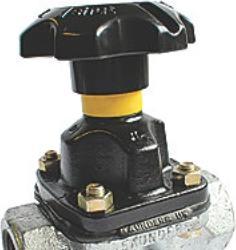 Produktbild GPA Saunders Membranv. 1.1/4 - M/300 Membran Galv/lak.