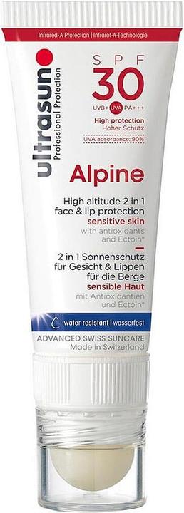 Produktbild Ultrasun Alpine SPF 30 (Sonnenstick, Sonnencreme Gesicht, SPF 30, 20 ml, 40 g)
