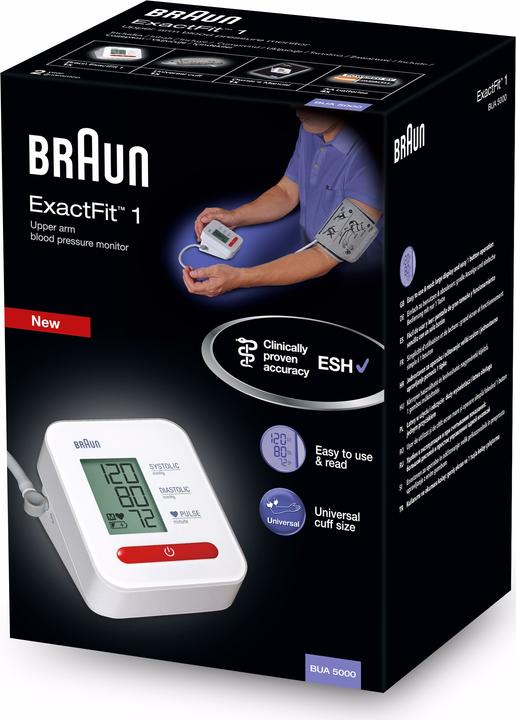 Actual product image Braun BUA 5000 ExactFit (Blood pressure monitor upper arm)