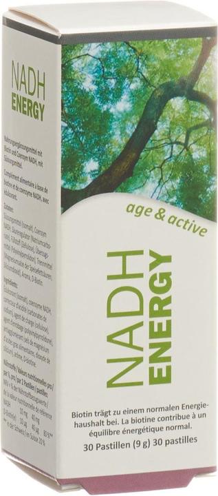 Produktbild Sanasis NADH energy age & active Pastillen (30 Stück, Tabletten, 22 g)
