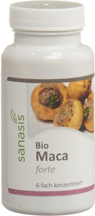 Produktbild Sanasis Bio Maca forte (120 Stück, Kapseln, 72 g)